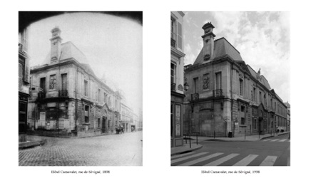 Hôtel Carnavalet, rue de Sévigné, 1898/1998